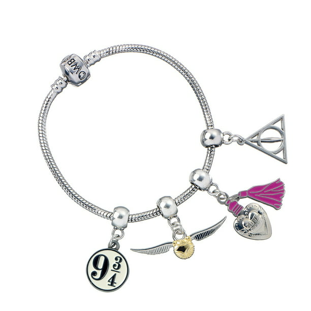 Official Silver Plated Harry Potter Charm Bracelet For Slider Charms